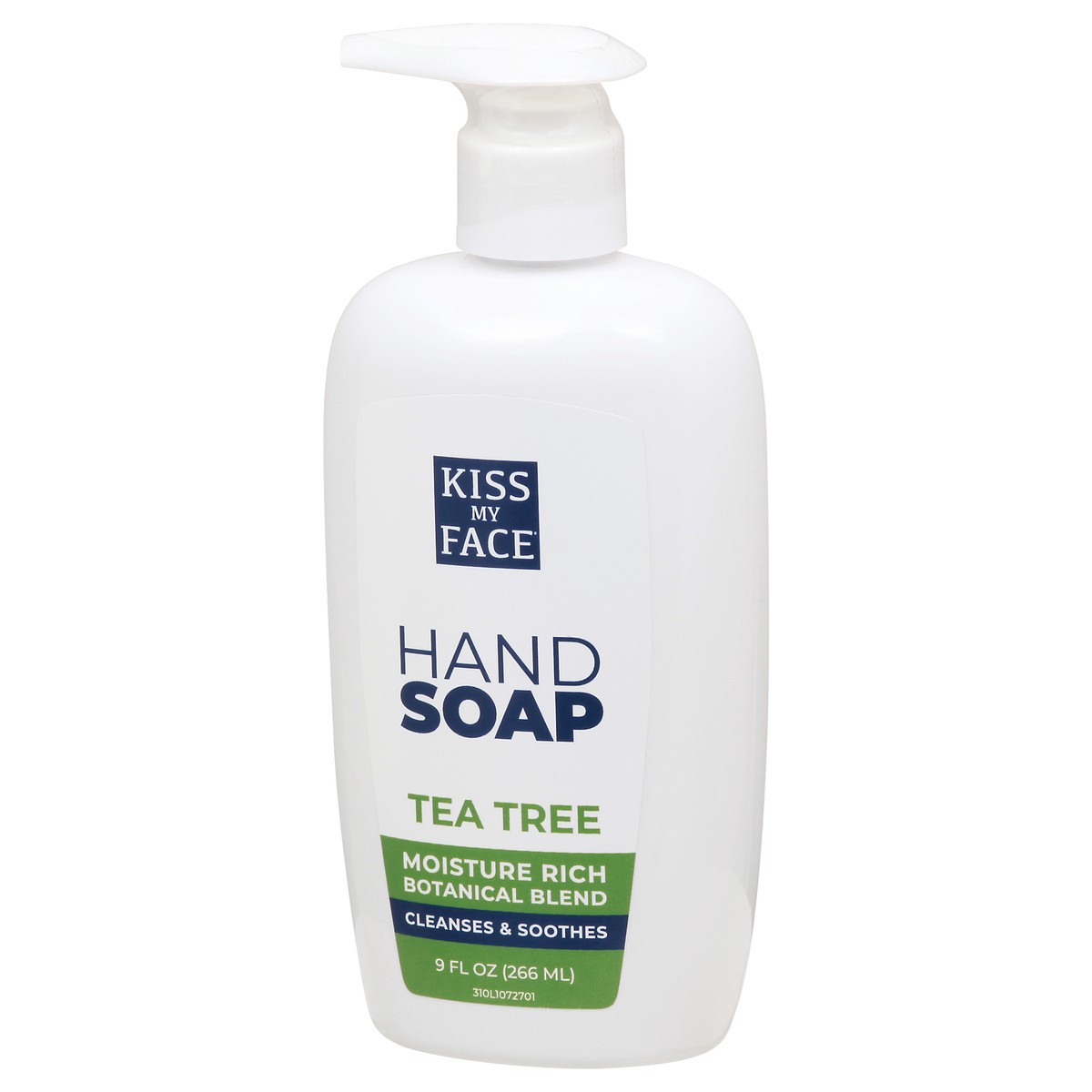 slide 4 of 9, Kiss My Face Cleanses & Soothes Tea Tree Hand Soap 9 fl oz, 9 fl oz