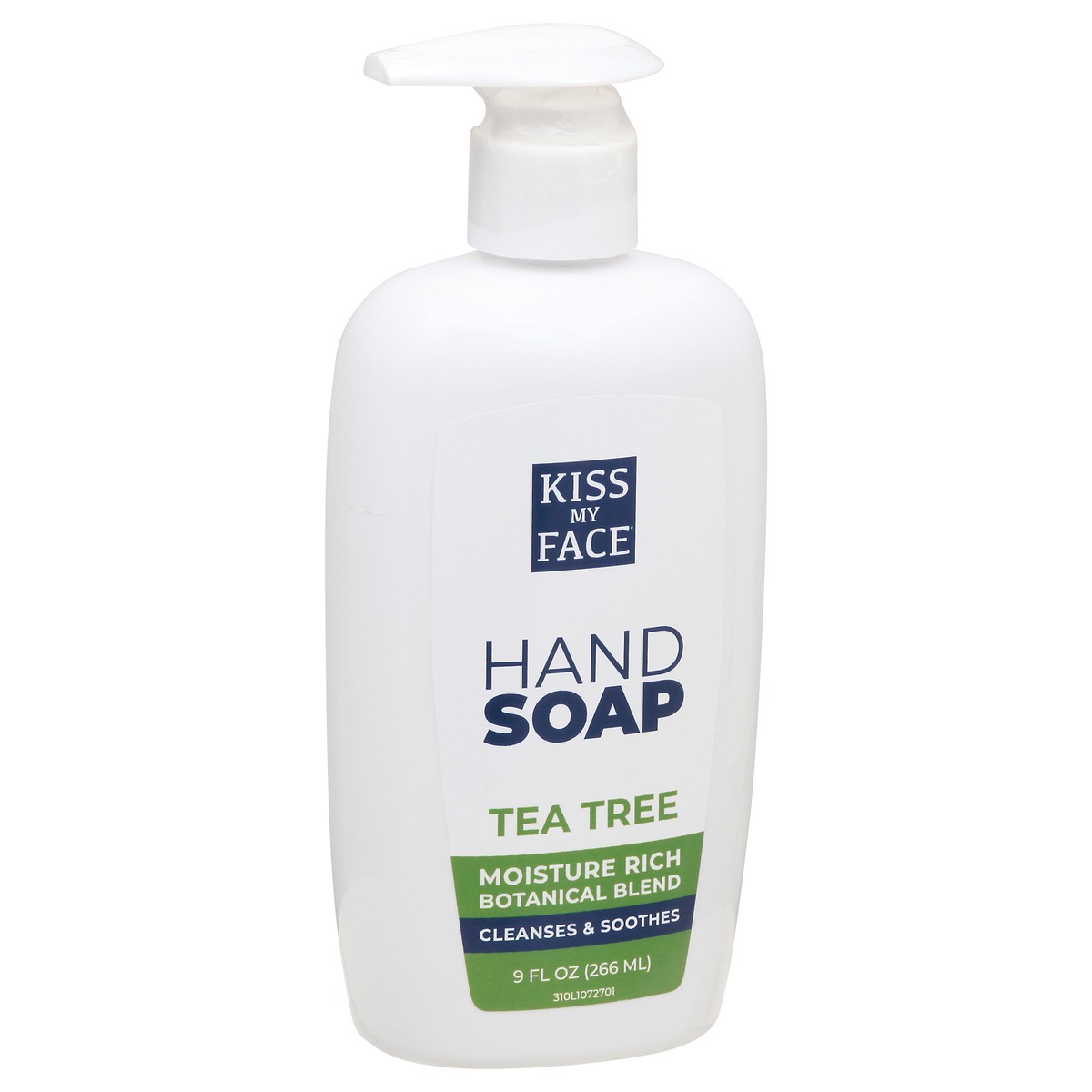 slide 3 of 9, Kiss My Face Cleanses & Soothes Tea Tree Hand Soap 9 fl oz, 9 fl oz