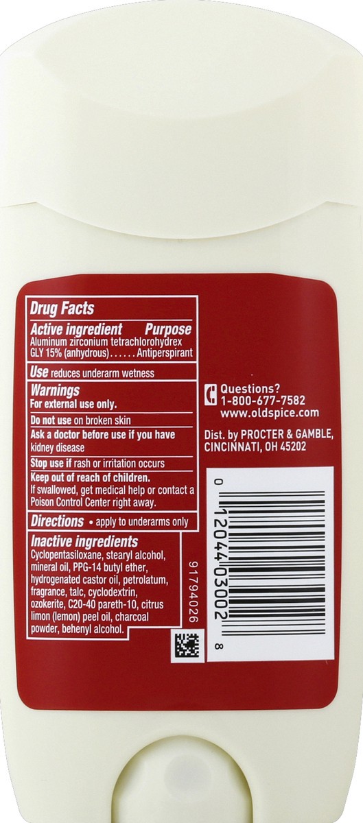 slide 10 of 10, Old Spice Anti-Perspirant & Deodorant 3.4 oz, 3.4 oz