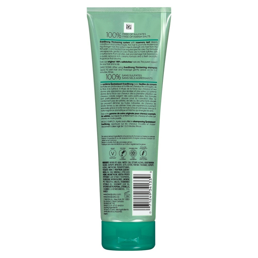 slide 3 of 3, L'Oréal EverStrong Rosemary Leaf Thickening Conditioner, Sulfate Free, 8.5 fl oz