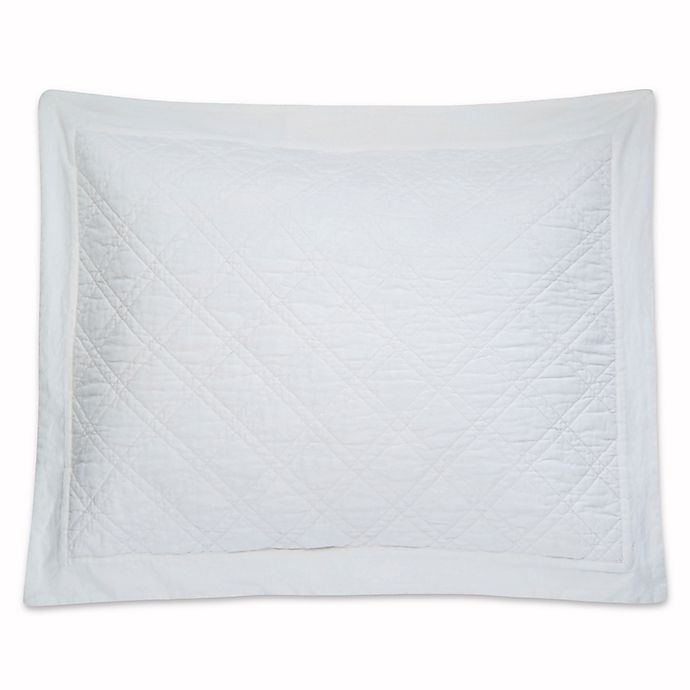 slide 1 of 3, Levtex Home Sasha King Pillow Sham - White, 1 ct