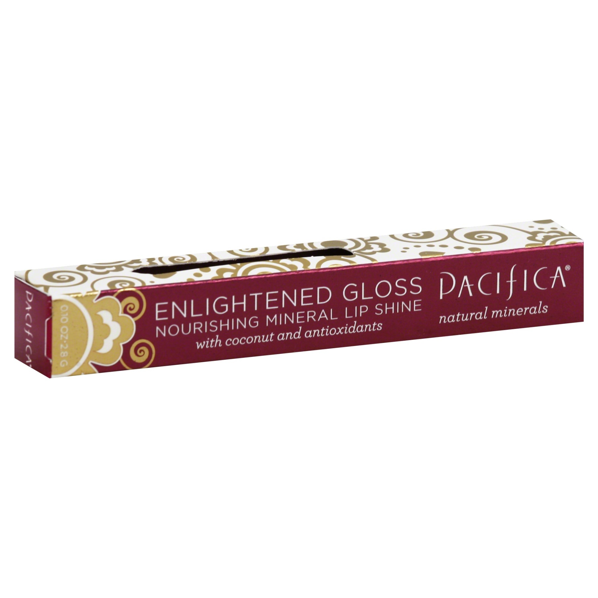 slide 1 of 5, Pacifica Enlightened Mineral Lip Gloss - Ravish, 0.1 oz