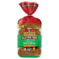 Canyon Bakehouse Heritage Style Whole Grain Gluten Free Bread, Large-Sliced, Frozen, 24 oz, Loaf