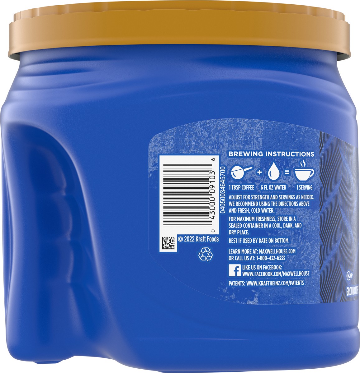 slide 3 of 9, Maxwell House Dark Roast Ground Dark Silk Coffee 24.5 oz, 24.5 oz