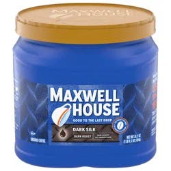 Maxwell House Dark Roast Ground Dark Silk Coffee 24.5 oz