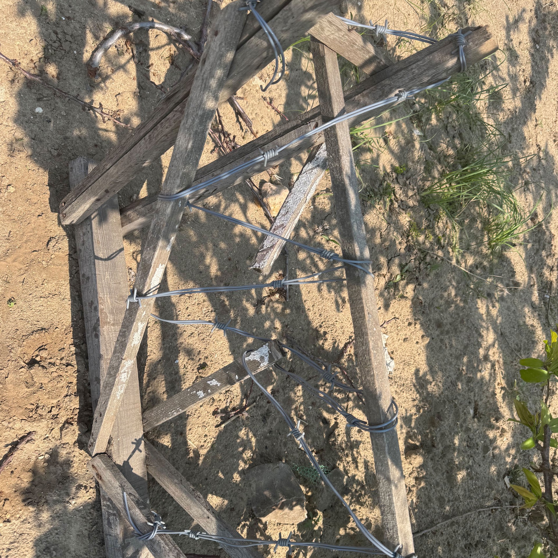 slide 2 of 5, 12ft. Black Plastic Barbed Wire By Ashland, 12 ft