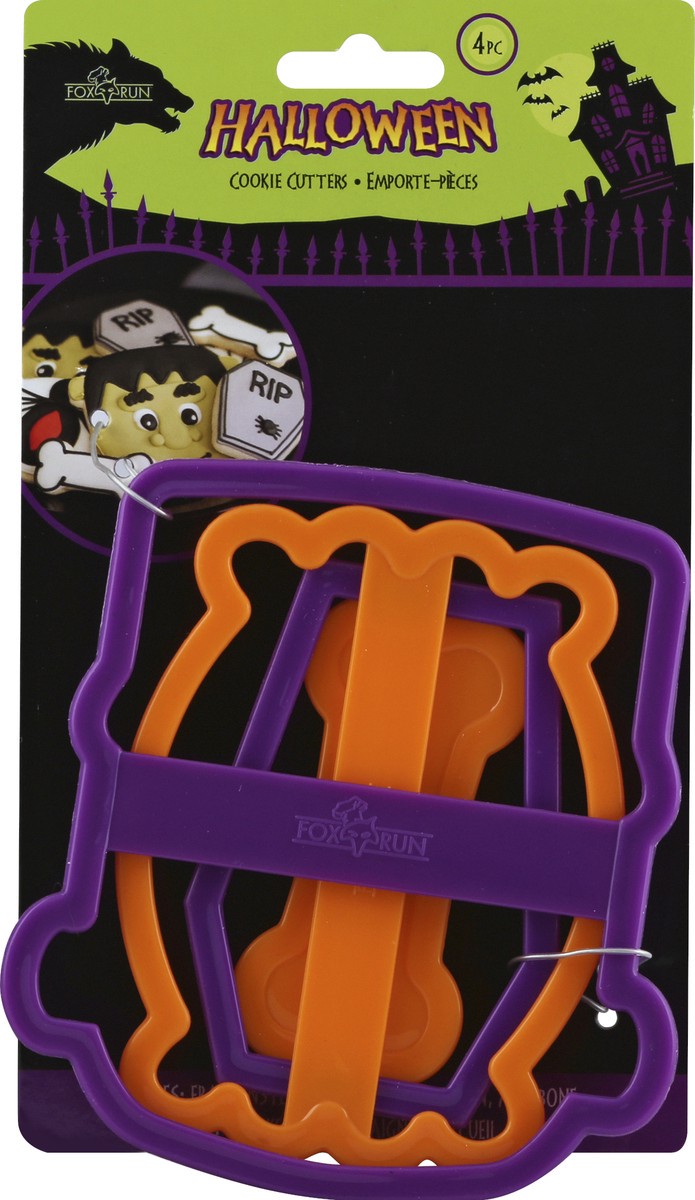 slide 5 of 6, Fox Run Frankenstein, Spider, Coffin, 4 ct