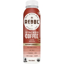 slide 1 of 1, REBBL Stacked Coffee Mocha, 12 oz