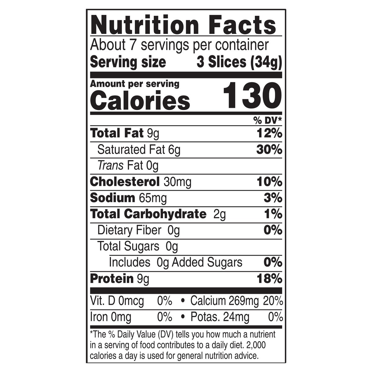 slide 3 of 5, Sara Lee Swiss Natural Cheese, 226.80 g