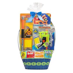 Wonder Treats Boys' Theme Dart Launcher Easter Gift Basket