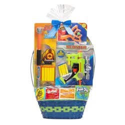 Wonder Treats Boys' Theme Dart Launcher Easter Gift Basket