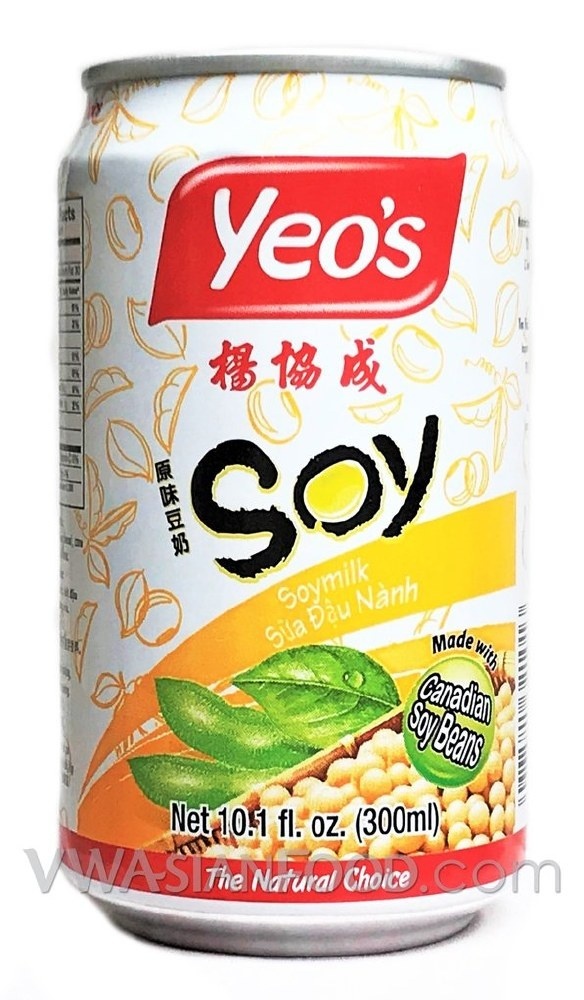 slide 1 of 1, Yeo's Soymilk, 10.1 fl oz