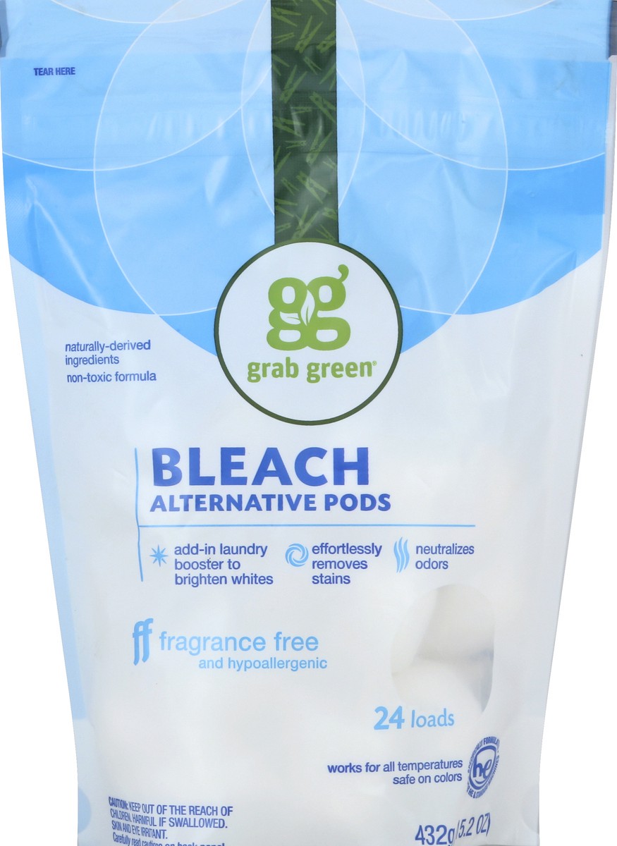 slide 3 of 3, Grab Green Bleach Alternative Pods, 24 ct