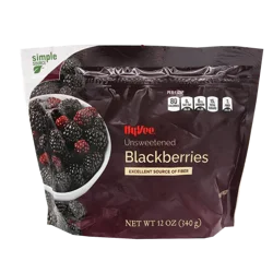 Hy-vee Freshly Frozen Unsweetened Blackberries