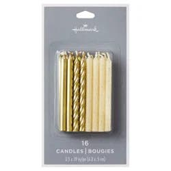 Hallmark Candles 16 ea