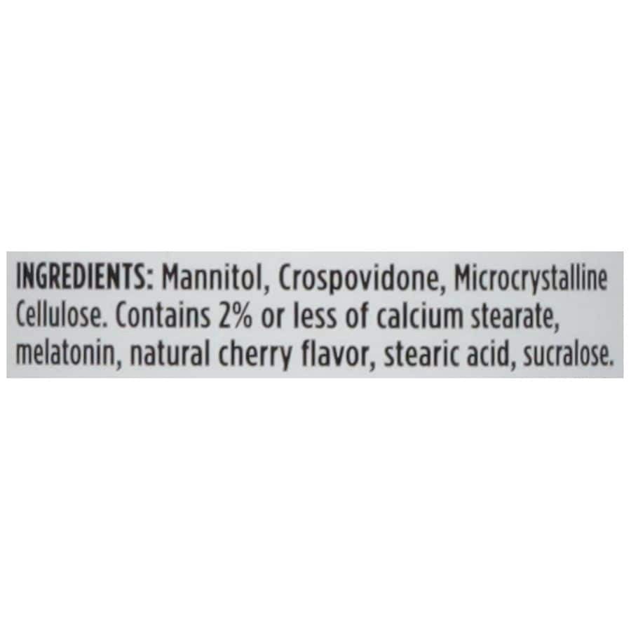 slide 4 of 5, Walgreens Dye-Free Melatonin 5 mg Cherry, 30 ct