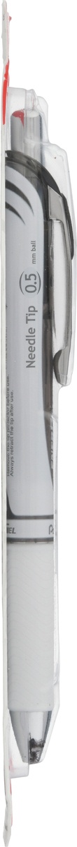 slide 5 of 9, Pentel Energel Pearl Deluxe 05mm Fine Point Liquid Gel Pen Black, 2 ct