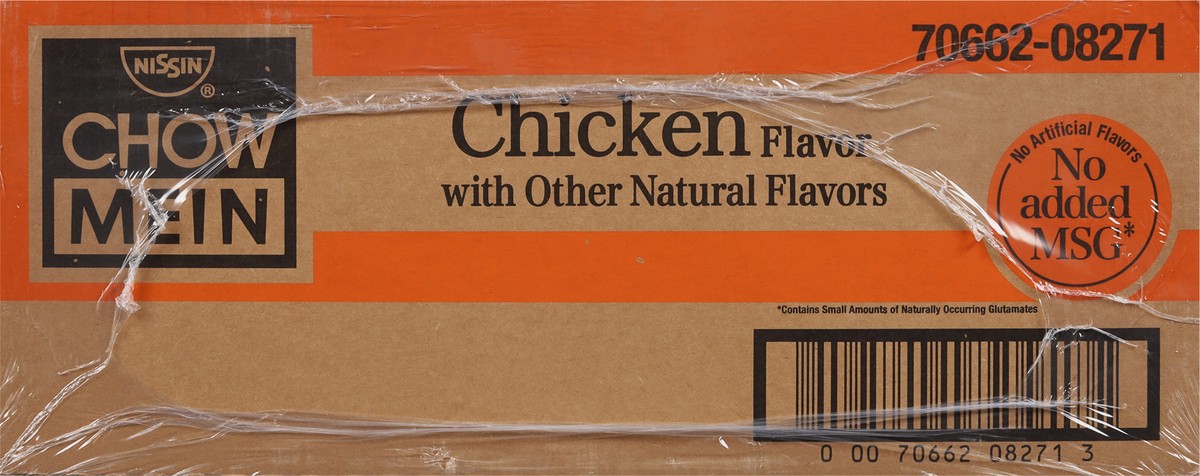 slide 10 of 11, Nissin Chow Mein Restaurant Style Chicken Flavor Noodles 8 - 4 oz Trays, 8 ct