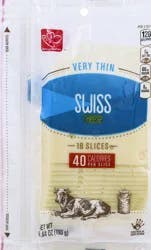 Harris Teeter Natural Slice Swiss Thins