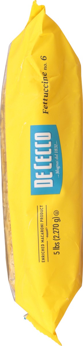slide 12 of 13, De Cecco No. 6 Fettuccine 5 lb, 5 lb