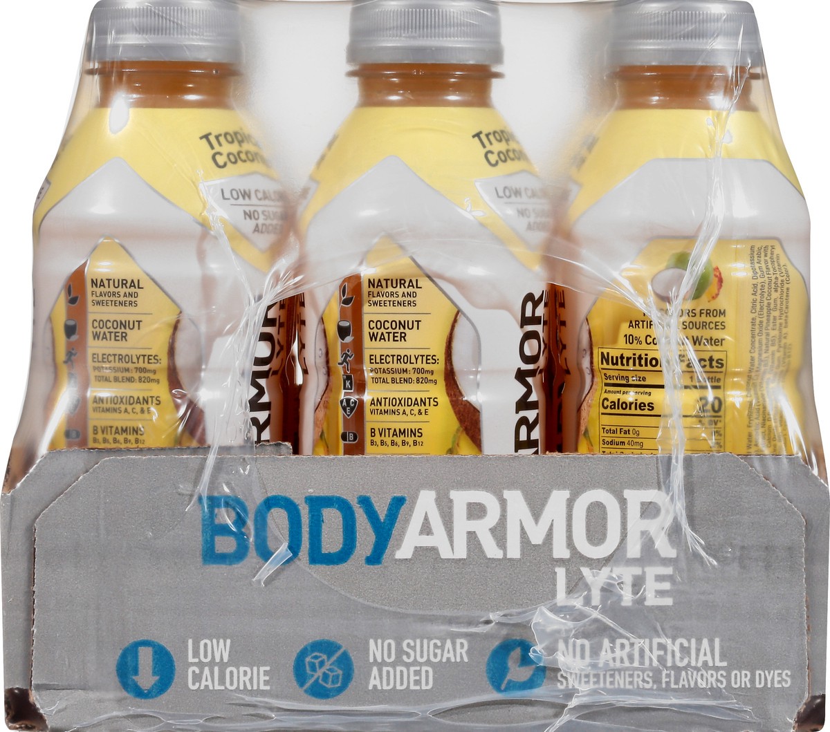 slide 2 of 11, BODYARMOR Lyte Tropical Coconut Sports Drink - 12 ct, 12 ct