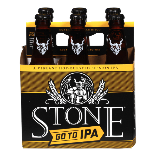 slide 1 of 1, Stone Brewing Stone Goto Ipa, 6 ct; 12 oz