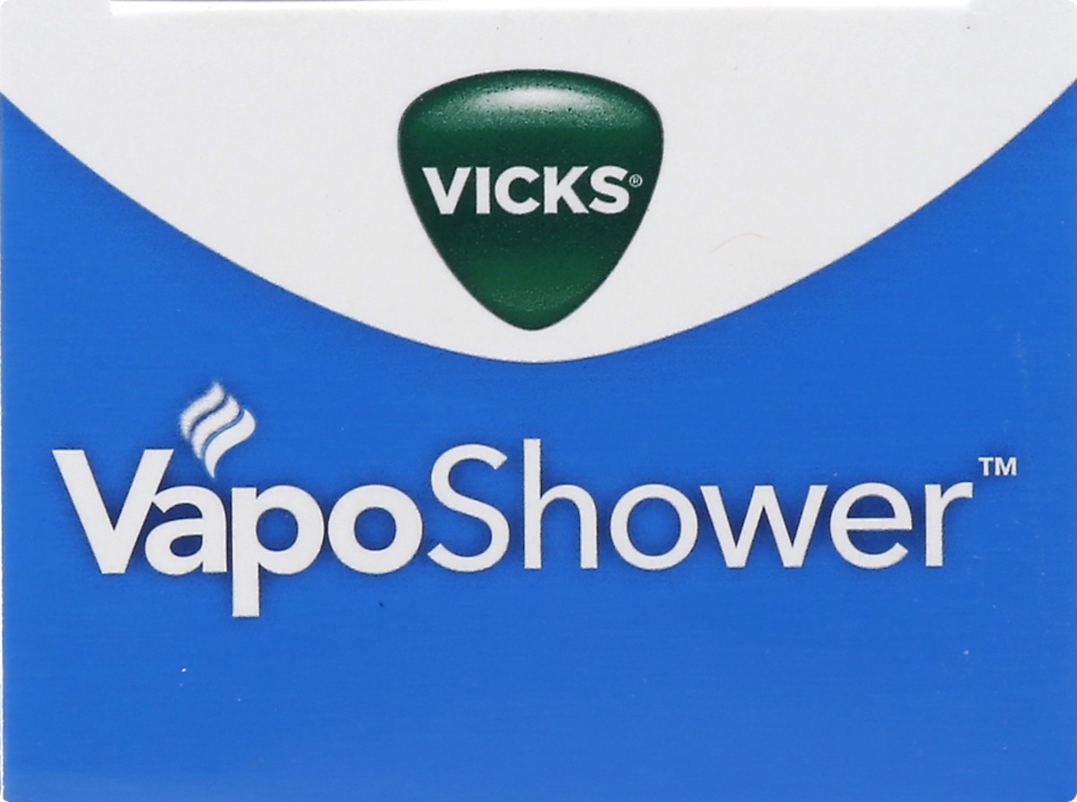 slide 7 of 9, Vicks VapoShower, Shower Steamers, Shower Tablets, Soothing Non-Medicated Vicks Vapors, Infuses into Shower Steam, Dissolves Cleanly, Aromatherapy Shower Bomb, Eucalyptus & Menthol, 3ct, 3 ct