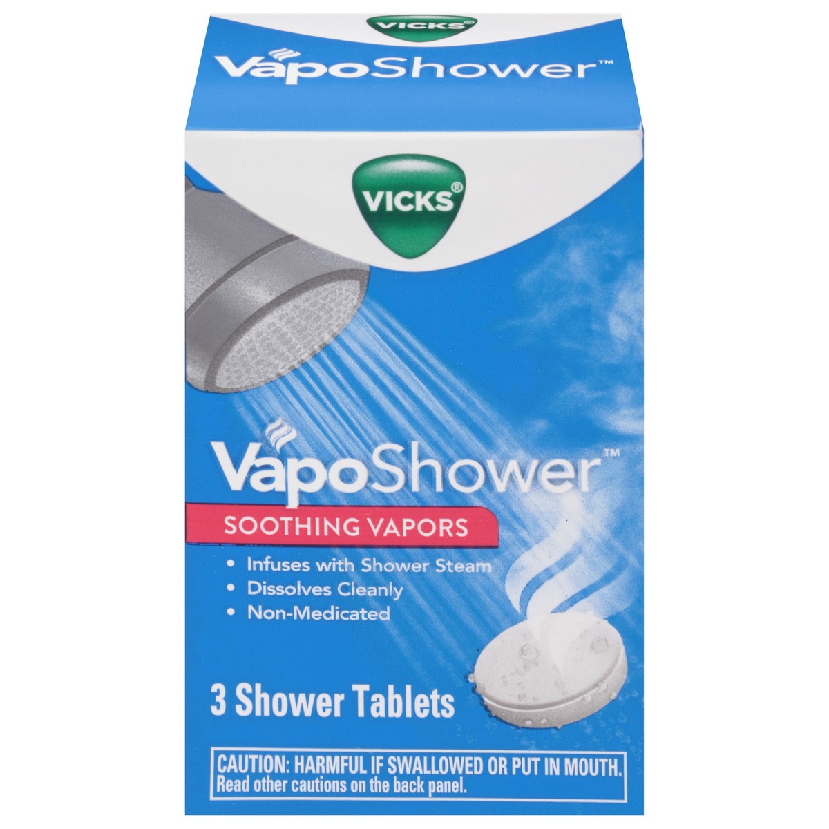 Vicks Vaposhower Soothing Vapors Shower Tablets 3 ct | Shipt