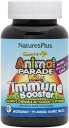 Nature's Plus Source of Life Animal Parade Kids Immune Booster Chewables, Tropical Berry