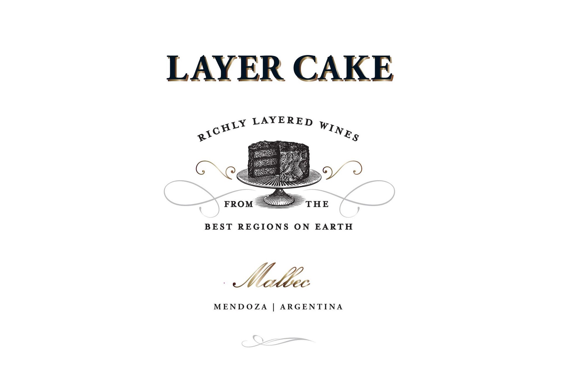 slide 3 of 5, Layer Cake Malbec Red Wine - 750ml Bottle, 750 ml