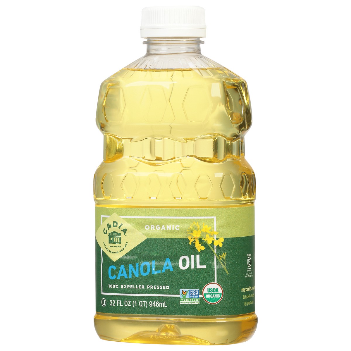 slide 6 of 9, Cadia Organic Canola Oil 32 fl oz, 32 fl oz
