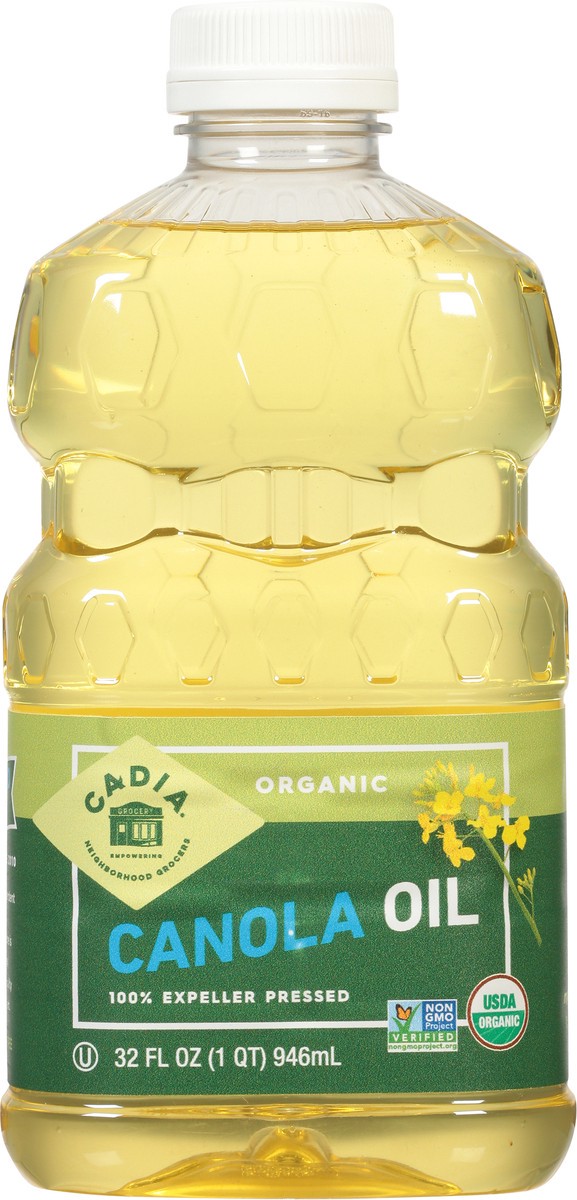 slide 4 of 9, Cadia Organic Canola Oil 32 fl oz, 32 fl oz