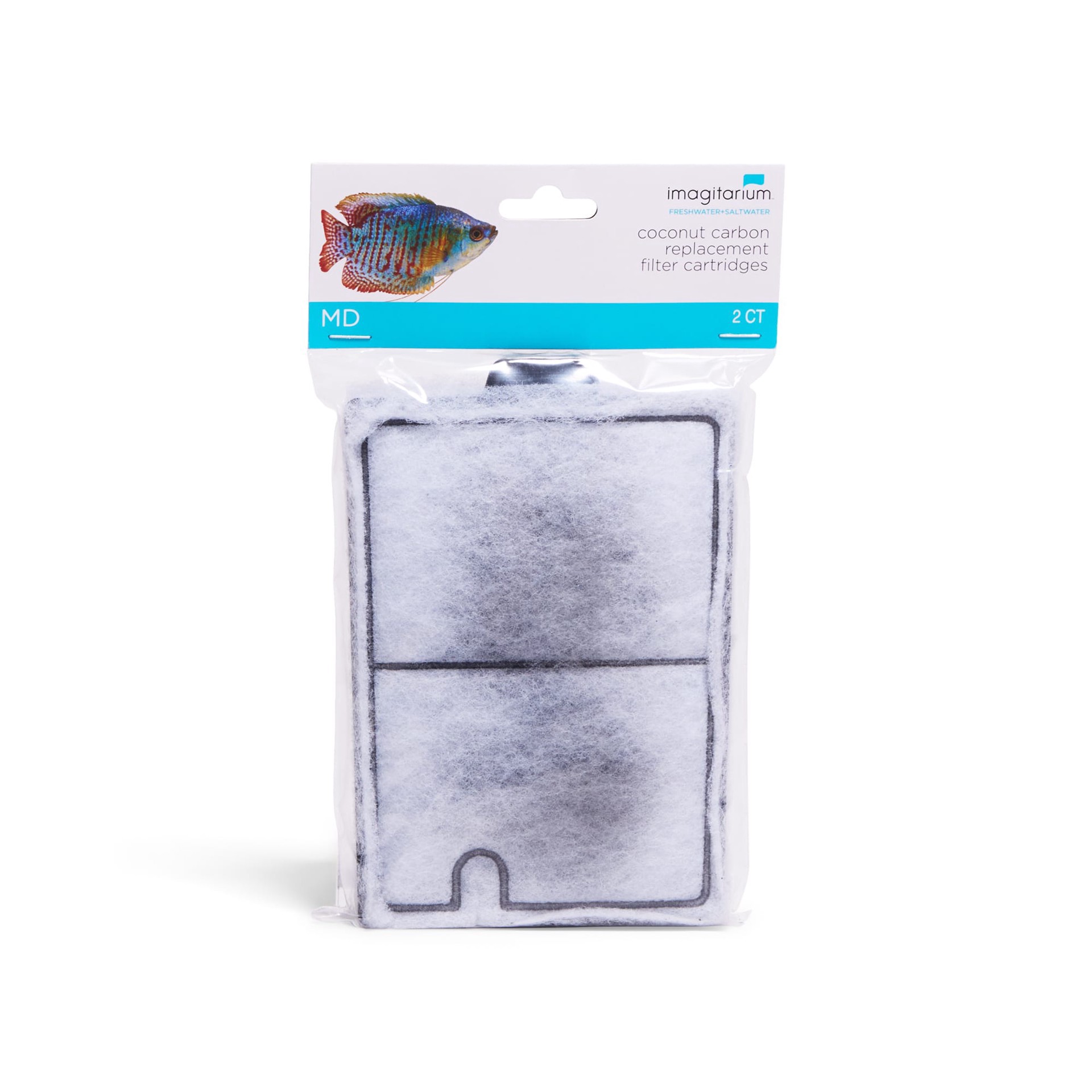 slide 1 of 1, Imagitarium Medium Replacement Coconut Carbon Filter Cartridges, Pack of 2, 2 ct
