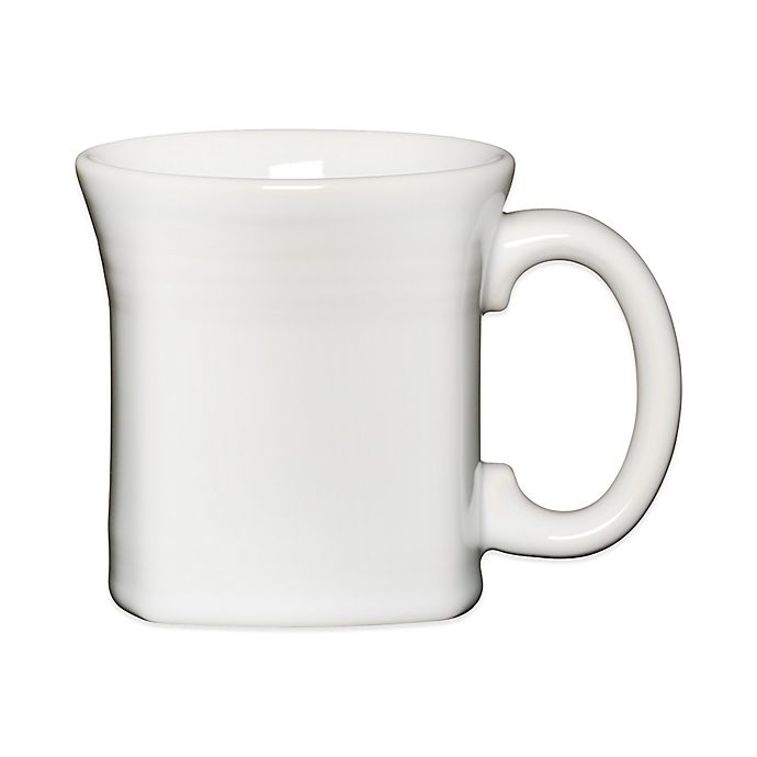 slide 1 of 1, Fiesta Square Mug - White, 1 ct