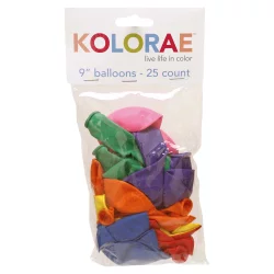 Kolorae Balloons, Assorted Colors