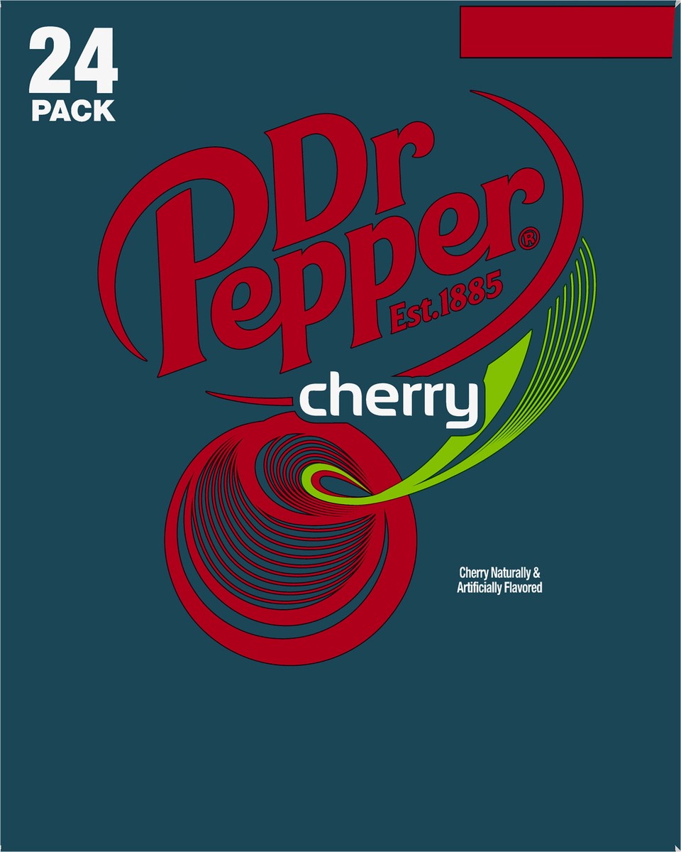 slide 2 of 9, Dr Pepper Cherry Soda- 24 ct, 288 oz