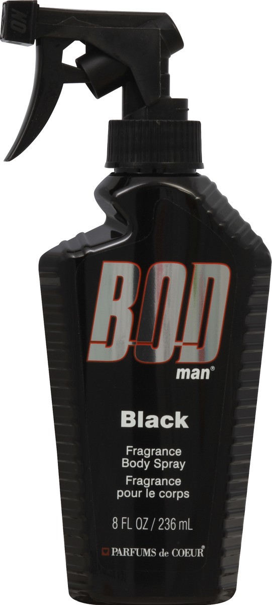 slide 2 of 9, BOD Man Black Fragrance Body Spray, 8 oz