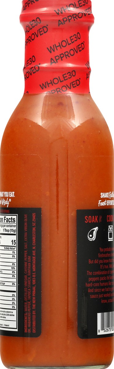 slide 3 of 9, The New Primal Buffalo Hot Sauce Noble Made, 12 fl oz