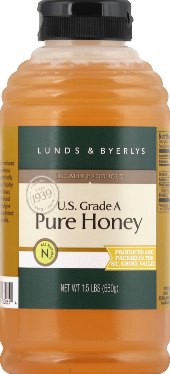slide 1 of 2, Lunds & Byerlys Honey 1.5 lb, 1.5 lb