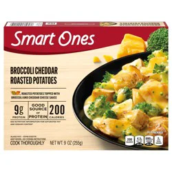 Smart Ones Broccoli Cheddar Roasted Potatoes Frozen Meal, 9 oz Box