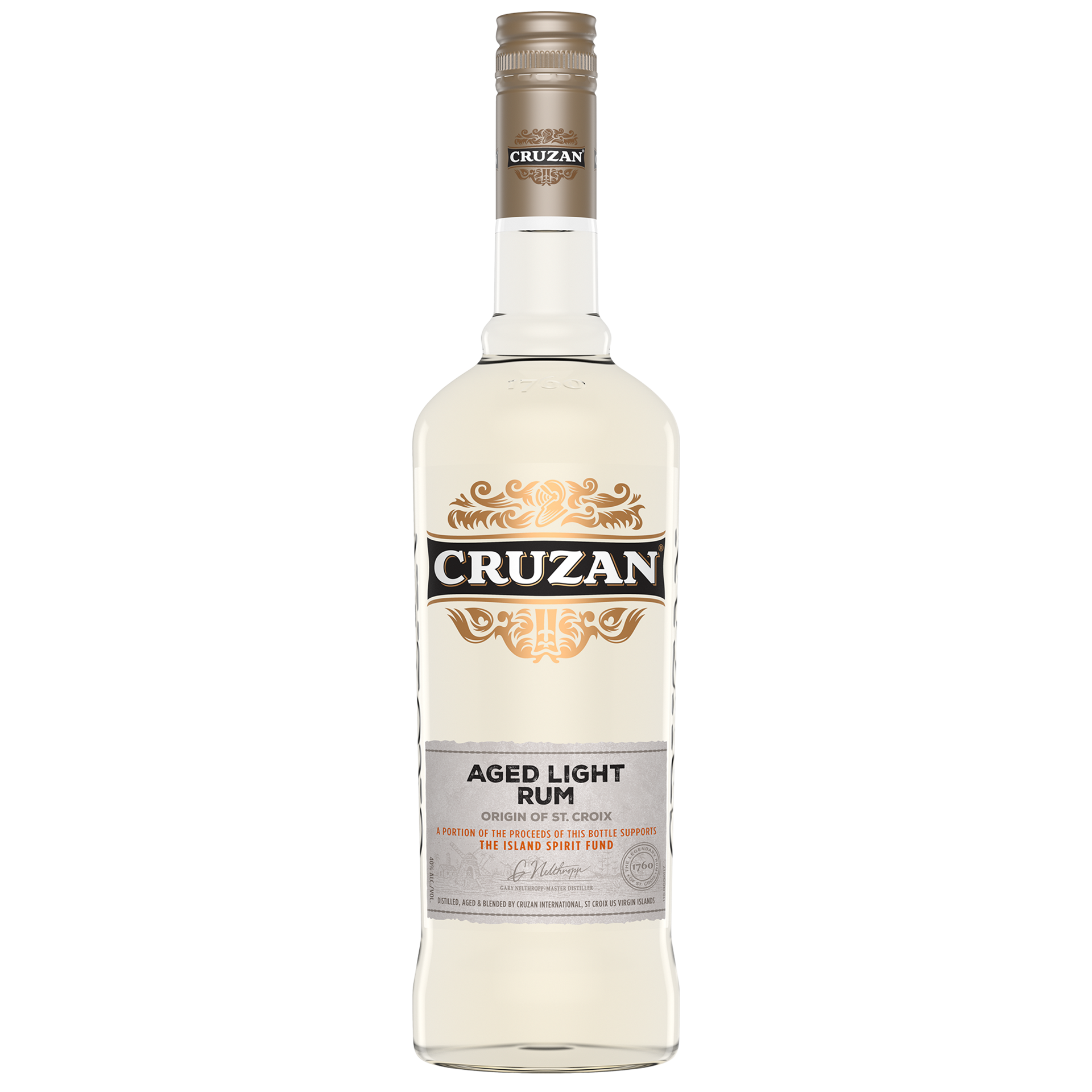 slide 2 of 2, Cruzan Aged Light Rum 750 ml, 750 ml