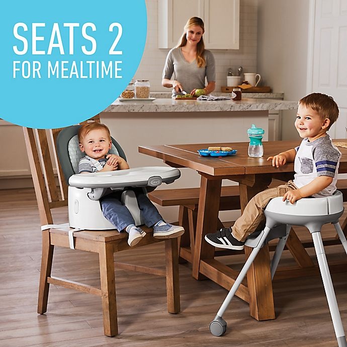 slide 5 of 6, Graco Floor2Table 7-in-1 Convertible High Chair - Babs, 1 ct