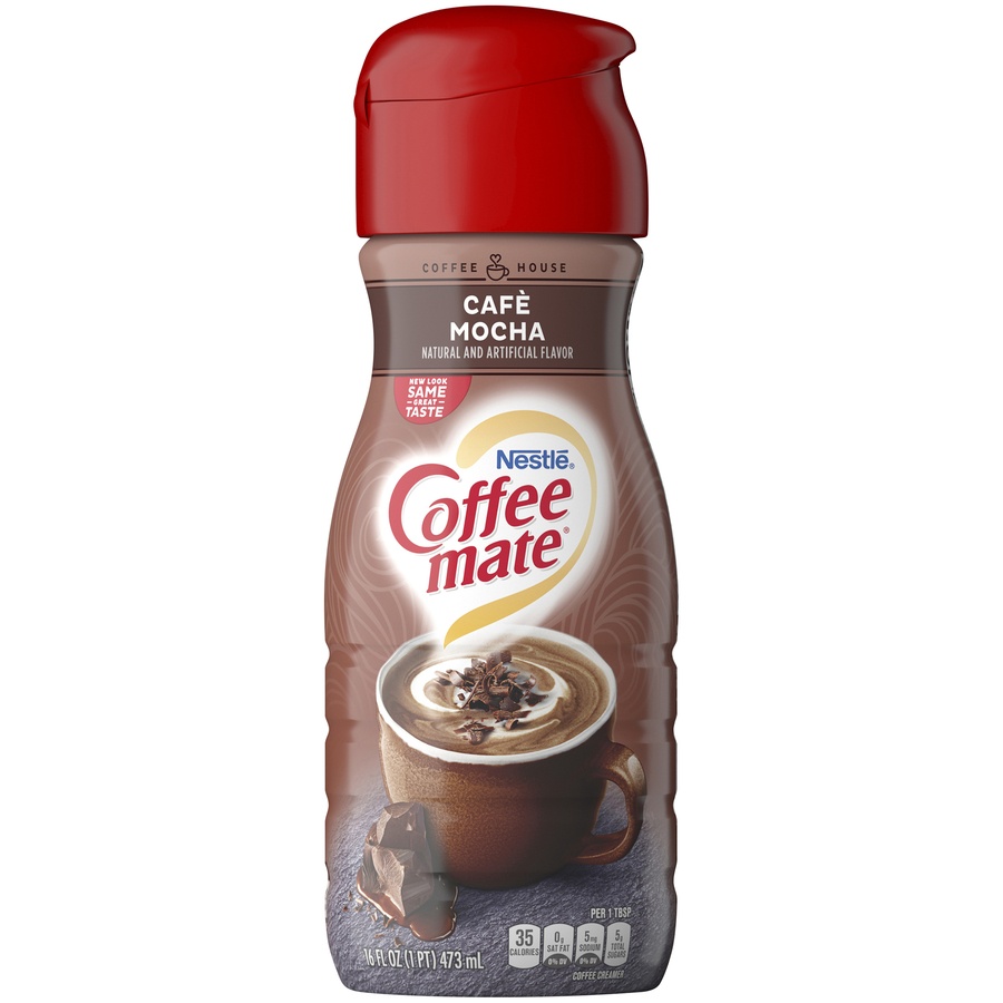 Nestlé Coffee-Mate Cafe Mocha Liquid Coffee Creamer 16 Fl Oz | Shipt