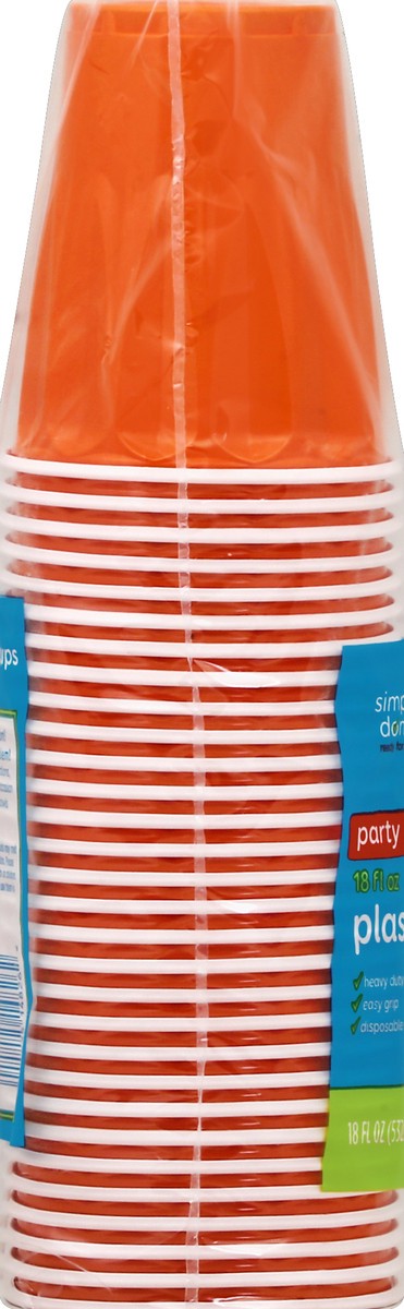 slide 2 of 6, Simply Done Party Plastic Cups, 30 ct; 18 fl oz