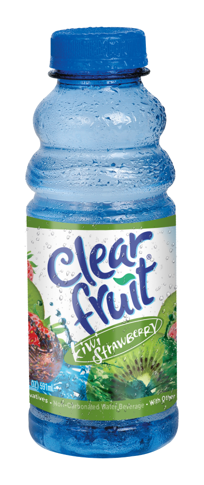 slide 1 of 1, Clear Fruit Kiwi Strawberry Flavored Water Bottle - 20 fl oz, 20 fl oz