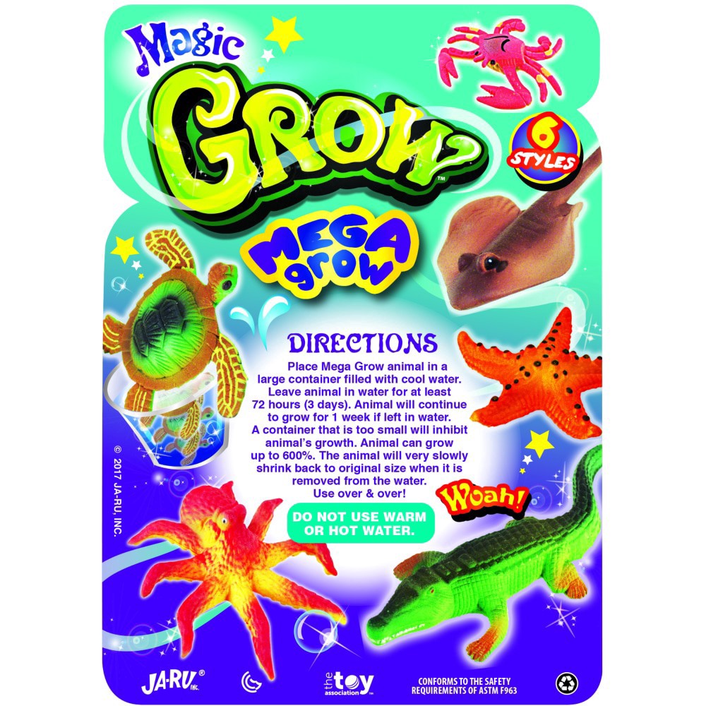 slide 2 of 2, Ja-Ru Magic Grow Mega Size, 1 ct