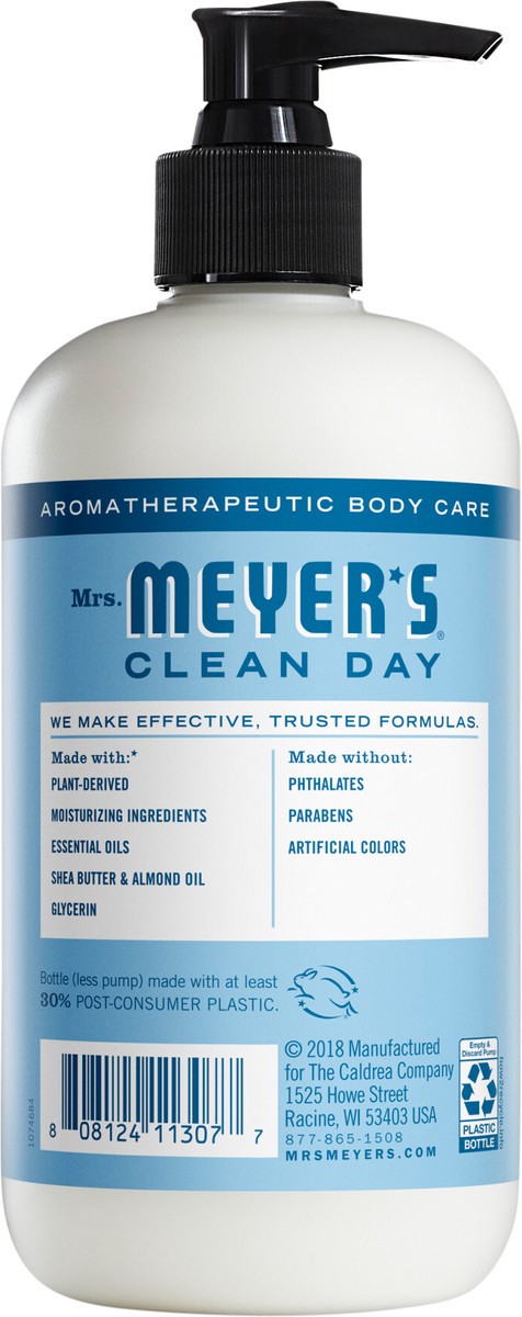 slide 2 of 3, Mrs. Meyer's Clean Day Hand Lotion, Rain Water Scent, 12 Ounce Bottle, 12 fl oz