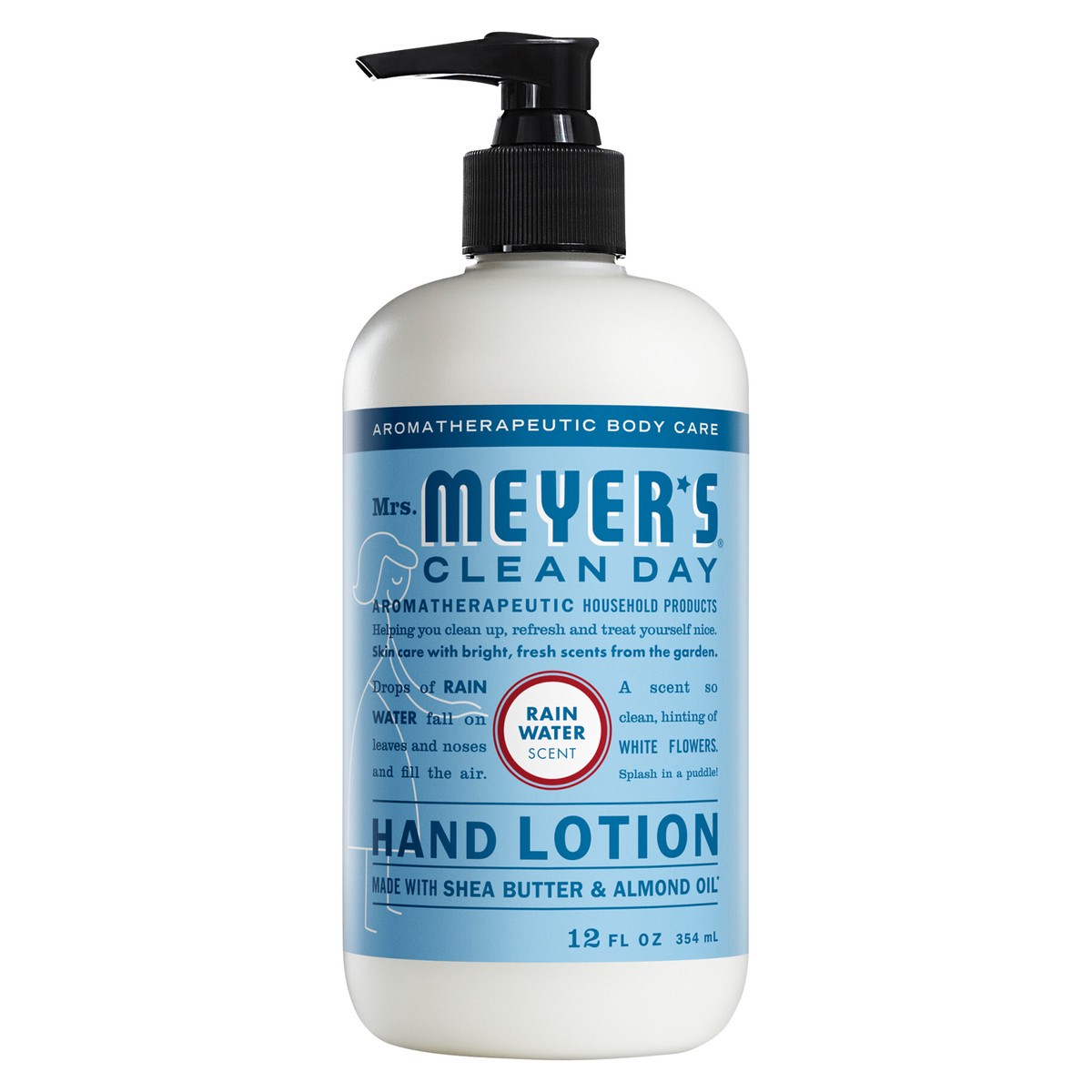 slide 1 of 3, Mrs. Meyer's Clean Day Hand Lotion, Rain Water Scent, 12 Ounce Bottle, 12 fl oz