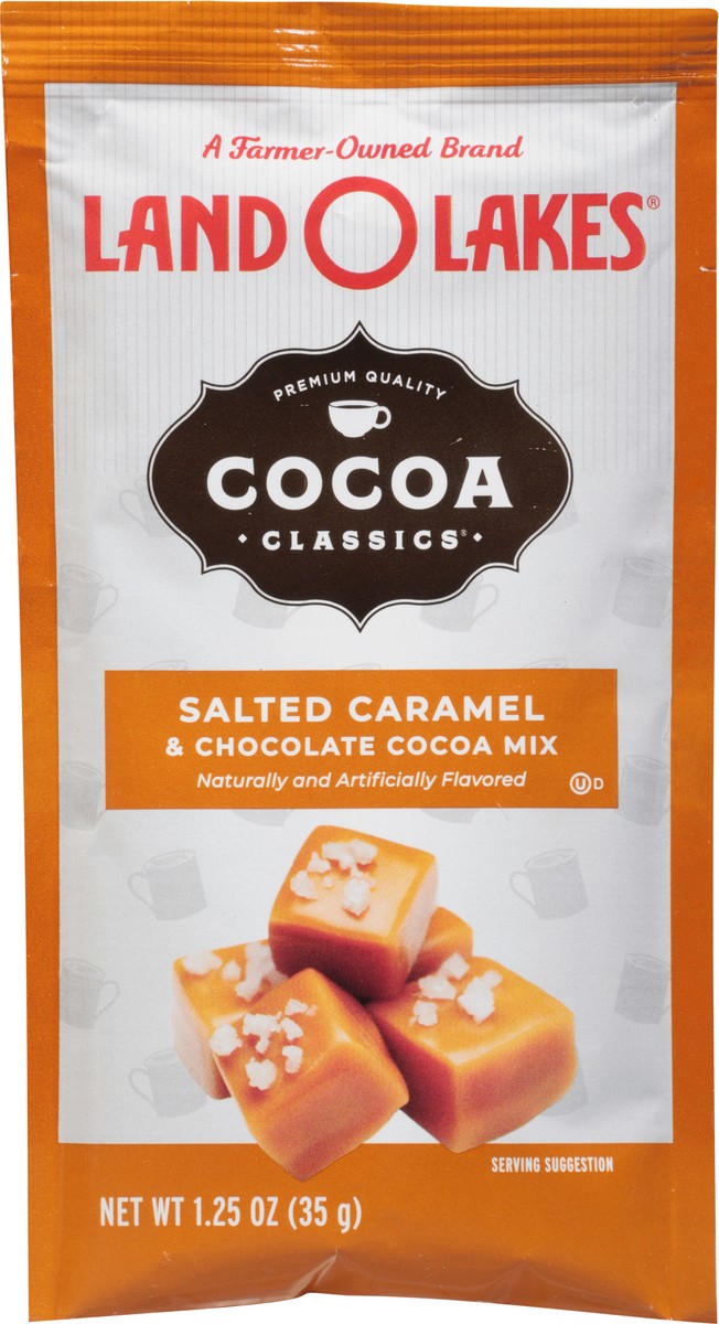 slide 6 of 9, Land O'Lakes Cocoa Classics Salted Caramel & Chocolate Cocoa Mix 1.25 oz, 1.25 oz