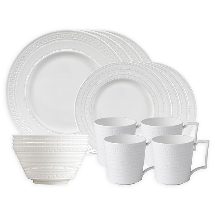 slide 1 of 1, Wedgwood Intaglio Dinnerware Set, 16 ct